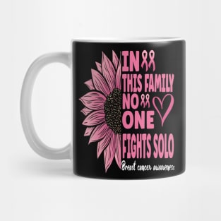 Breast Cancer Support Family Breast Cancer Awareness Mug